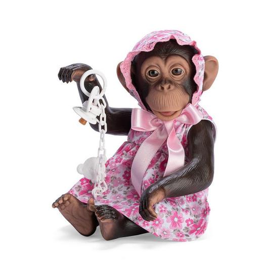 Яркое цветочное платье с чепчиком для шимпанзе "ASI"