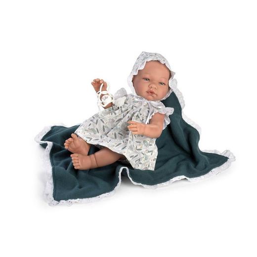 Кукла-младенец "ASI" Мария в платье с пледом (арт.365730)