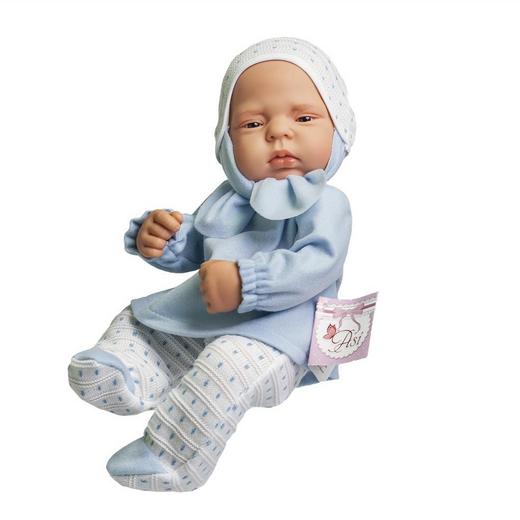 Кукла-младенец "ASI" Лукас в шапке с ушками (арт.324470)
