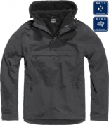 Утеплённая куртка-виндстоппер Комбат анорак (цвет чёрный) - уточняйте наличие