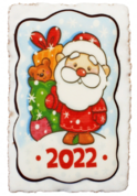 Покровский пряник "Дед мороз 2022"(Ручная работа)