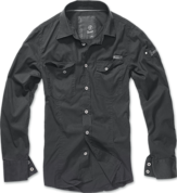 SlimFit Shirt schwarz рубашка чёрного цвета - уточняйте наличие