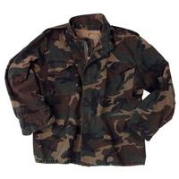 Куртка М-65 б/у, легендарная полевая куртка США (Woodland) с подстежкой 