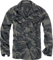 SlimFit Shirt darkcamo рубашка камуфляжной расцветки темного цвета - уточняйте наличие
