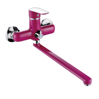 Ванна однорычажная LEMEN LС-2213P розовый ф35