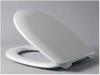 Сиденье для унитаза Duro Венто стальное крепление дюропласт белое
