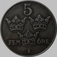 5 эре 1949 Швеция.