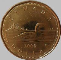 1 доллар 2003 Канада.