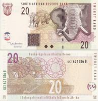 20 рандов 2005 Южная Африка.