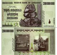 200 миллионов долларов 2008 Зимбабве.