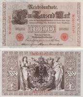 1000 марок 1910 Германия.