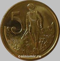 5 центов 2008 Эфиопия.