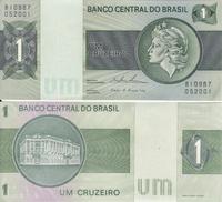 1 крузейро 1975 Бразилия.