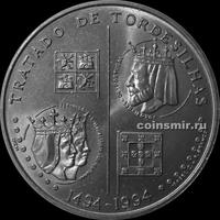 200 эскудо 1994 Португалия. 500 лет Тордесильясскому договору.