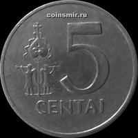 5 центов 1991 Литва.