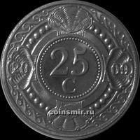 25 центов 2009 Нидерландские Антильские острова.