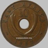 10 центов 1952 Н Британская восточная Африка.