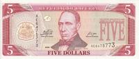 5 долларов 2009 Либерия.