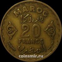 20 франков 1952 Марокко.  