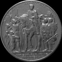 2 марки 1913 Пруссия. 100-летие поражения Наполеона.