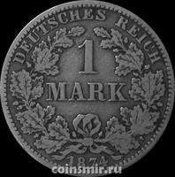 1 марка 1874 А Германия. 