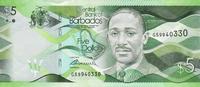 5 долларов 2013 Барбадос. 