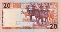 20 долларов 2002-2009 Намибия. 