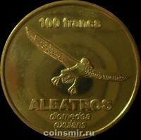 100 франков 2011 острова Кергелен. Альбатрос.