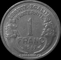 1 франк 1947 Франция.