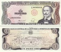1 песо 1984-88 Доминиканская республика.