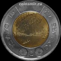 2 доллара 2017 Канада. 150 лет Конфедерации.