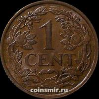 1 цент 1968 Нидерландские Антильские острова.