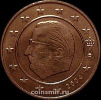 2 евроцента 2004 Бельгия. Король Бельгии Альберт II.