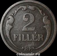 2 филлера 1926 Венгрия.