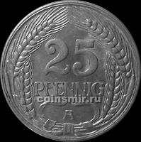 25 пфеннигов 1911 А Германия.