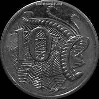 10 центов 2003 Австралия. Лирохвост.