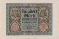 100 марок 1920 Германия.