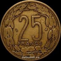 25 франков 1996 Центральная Африка.