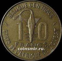 10 франков 1977  КФА BCEAO (Западная Африка).