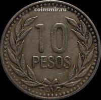 10 песо 1989 Колумбия.
