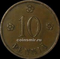 10 пенни 1935 Финляндия.