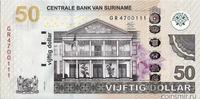 50 долларов 2012 Суринам.