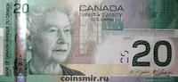 20 долларов 2004 (2010) Канада.