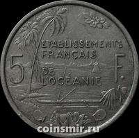 5 франков 1952 французская Океания.