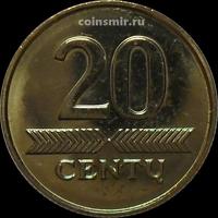 20 центов 2009 Литва.