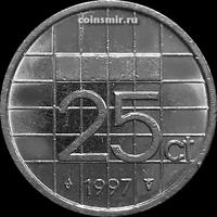25 центов 1997 Нидерланды.