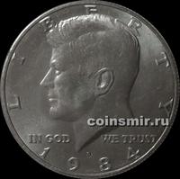 1/2 доллара 1984 D США. Кеннеди.