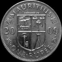 1 рупия 2009 Маврикий.