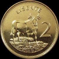 2 лисенте 1992 Лесото.