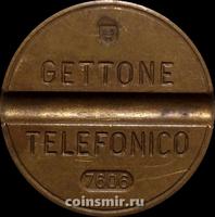 Жетон телефонный 1976 года Италия. 7606 ESM - Emilio Senesi Medaglie.